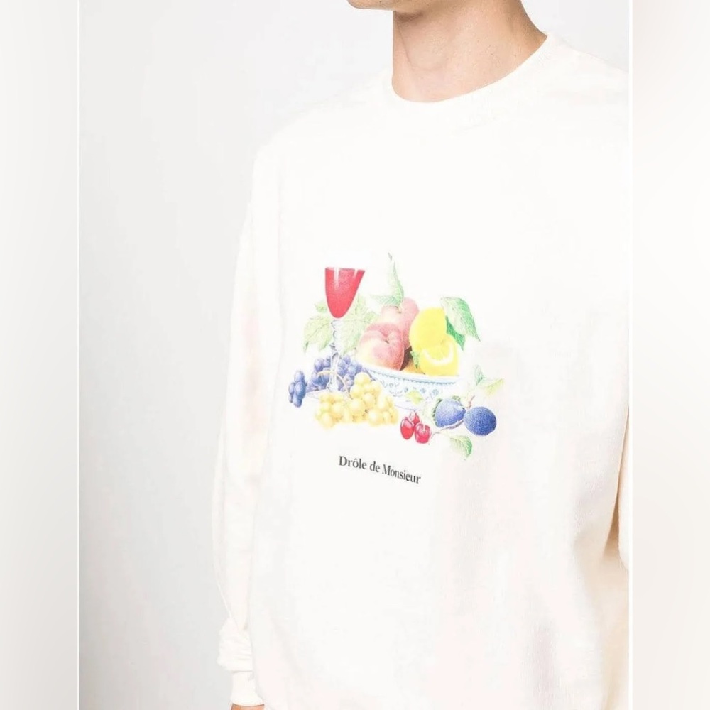Drle De Monsieur Fruit Sweatshirt Size Xxl — image 5 of 8